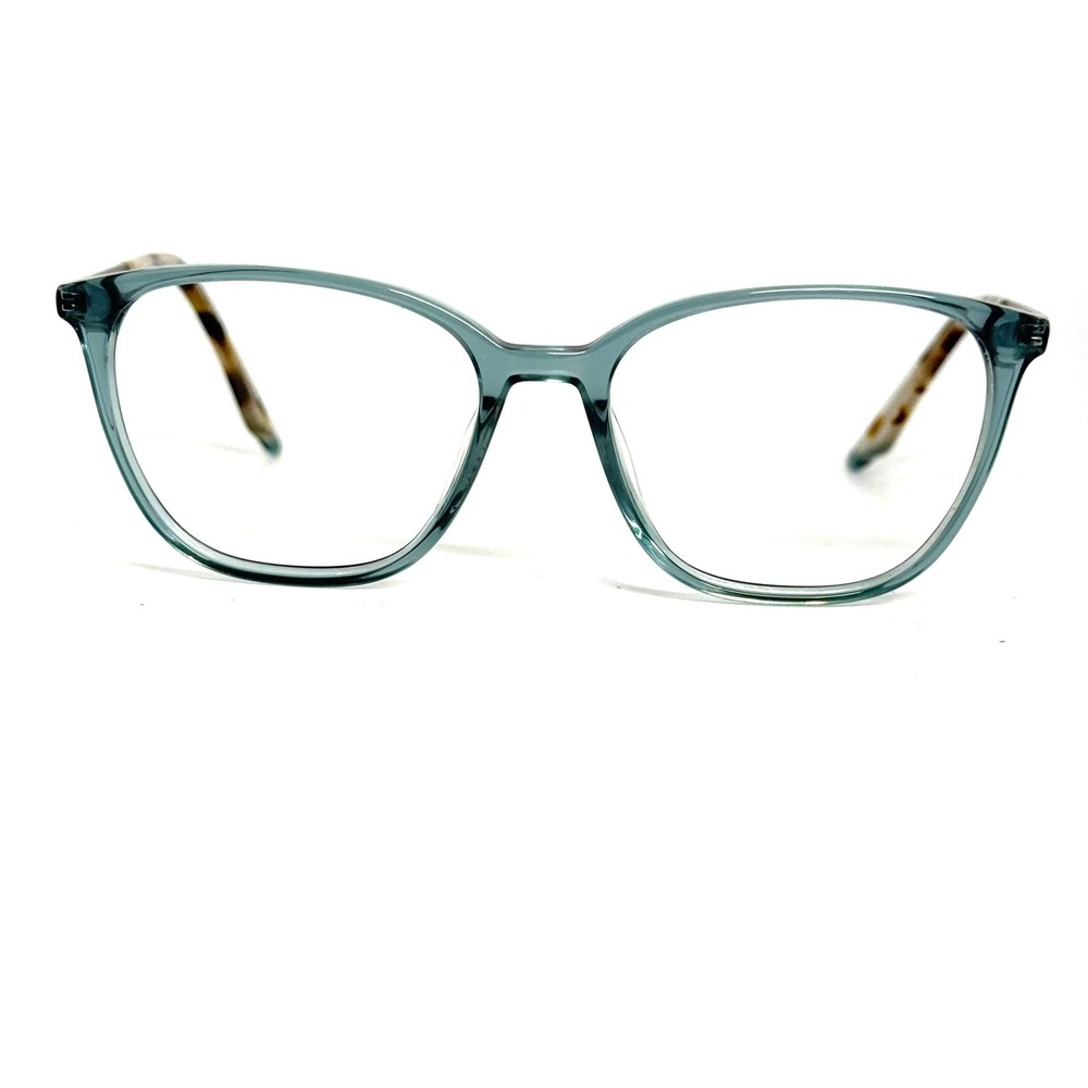 Steve Madden Daley Green Seafoam Eyeglass Frames 52-16-135 Tortoise Temples